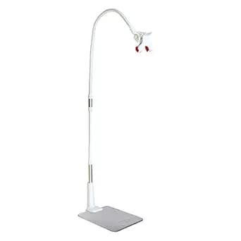 Raptor CPAP Tubing Support Claw | Two Attachment Options | Adjustable Non-Slip Foot Clamp or Mattress Plate for Under Mattress | CPAP Equipment for CPAP Hose