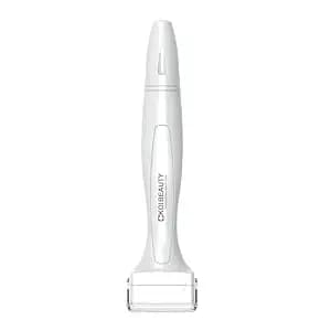 Koi Beauty Microneedling Derma Stamp, Micro Needling for Face Body Scalp, Titanium Microneedle Stamp for Men and Women - White