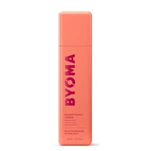 BYOMA Brightening Toner - Gently Exfoliating & Hydrating Facial Treatment with Lipids & Lactic Acid - Alcohol-Free for Barrier Repair - 5.07 Fl. Oz