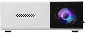 Portable Mini Home Cinema Device, 160 ANSI Lumens Home Cinema for Videos, Movies with Mobile Phone, Laptop, TV Stick, Projector with HDMI/USB/Audio