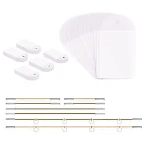 100PCS Neck Tape Face Tape Lifting Invisible,Face Lift Tape Invisible, Face Lift Tapes and Bands with 8 Strings Facelift Face Lifter Instant Facial Tape