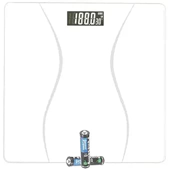 Scale for Body Weight, Digital Bathroom Scale, Weight Scales for People,Body Scale,White,Max:400LB/180KG,2 Weighing Units: LB/KG