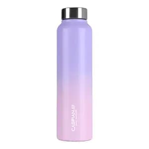 CASPIAN /// Astra ISI Certified Stainless Steel Water Bottle 1 ltr. (Orchid, 1 Litre) | Leak Proof Thunder for Fridge Home Office Travel School Kids Boys Girls Adults Sports Gym Yoga Gift | BPA Free