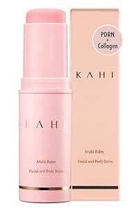 KAHI Wrinkle Bounce Multi Balm Stick | PDRN Collagen Wrinkle Stick | Korean Skin Care |All-in-One Hydrating Lip Balm Eye Cream Neck Cream Make Up Base & Face Mist Moisture Balm