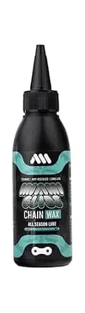 All Mountain Style Bike Chain Wax Lubricant – Long-Lasting, Clean & Smooth Drip Wax Lube for MTB, Road, Gravel, and E-Bikes - 120ml