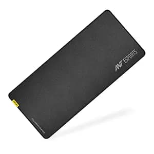 Ant Esports MP320C - Control Gaming Mouse Pad-XL-Extended Large with Stitched Edges, Waterproof Non-Slip Base for Gaming & Office – Black