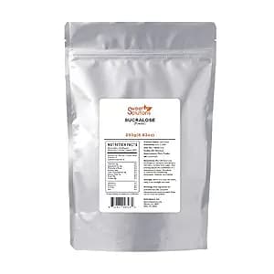 Pure Sucralose (Powder) 250G, Meets FCC & USP Standards