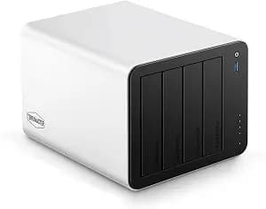 TERRAMASTER F4-425 Plus NAS Storage - 4Bay Intel N150 Quad-Core CPU, 16GB RAM DDR5, 5GbE LAN x 2, M.2 Slot x 3, Network Attached Storage for Teamwork, Multimedia Server (Diskless)