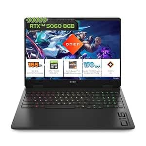 HP Omen, AMD Ryzen 9 8940HX, 8GB RTX 5060, 24GB DDR5(Upgradeable) 1TB SSD, 165Hz, 2k WUXGA, 3ms, 400 nits, 16''/40.6cm, Win11, M365* Office24, Black, 2.44kg, ap0181AX, Omen AI, RGB, AI Gaming Laptop
