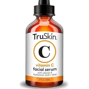 TruSkin Vitamin C Serum for Face – Anti Aging Face Serum with Hyaluronic Acid & Vitamin E – Brightening Formula for Improving Appearance of Dark Spots, Fine Lines & Wrinkles – All Skin Types, 2 Fl Oz