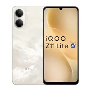iQOO Z11 Lite 44W 5G (Solar Flame, 4GB RAM, 128GB Storage) | 6500mAh Battery with 44W Fast Charging* | Dimensity 6300 with 579k+ AnTuTu Score* | OriginOS 6.0 with AI Creation* & Private Space*