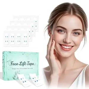 Face Neck Tape Lifting Invisible,Face Lift Tape, Instant Facelift Tape,Makeup V-Edge Face Patches,Necks Less Strip for Women Turkey Neck,Jowl,Eye,Loose Skin,Wrinkle,Double Chin (1 Count (Pack of 164))