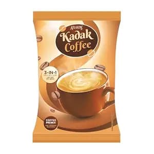 ATLANTIS Kadak Instant Coffee Premix Powder 1 Kg For Vending Vending Machine And Manual Use, Bag