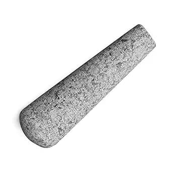 ChefSofi Pestle - Granite Replacement Pestle (Only Pestle [1.5 Cups Mortar is not Included]) (Gray Unpolished - 5.5")