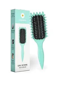 Curl Defining Brush, Curl Hair Brush, Curl Define Styling Brush, for Combing and Shaping Men's and Women's Curls to Reduce Pulling