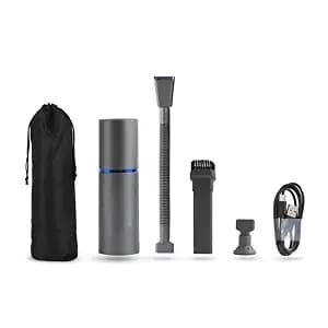 Powerful Cordless Handheld Vacuum Cleaner for Cars & Homes - USB Rechargeable Mini Vacuum with Air Duster