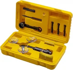 Rockpro Windshield Repair Kit – Auto Glass Crack & Rock Chip Fix Tool for Car Window – DIY Professional Resin System for Bullseyes, Stars, Combo Breaks – Fast & Easy Fix