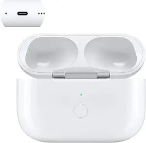 Wireless Charging Case Replacement Compatible with AirPods Pro 2nd Gen Charging case Air Pod Charging Case Only with Bluetooth Pairing Sync Button No Earbuds (for Gen 2)