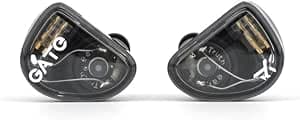 TRUTHEAR GATE Dynamic Driver in-Ear Headphone 3.5mm Interchangeable Headphone Cable Headphone (Black, with mic)