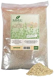 NatureJam RAW UnCooked Wheat Germ 5 Pounds Bulk Bag-Heat Sealed for Freshness.