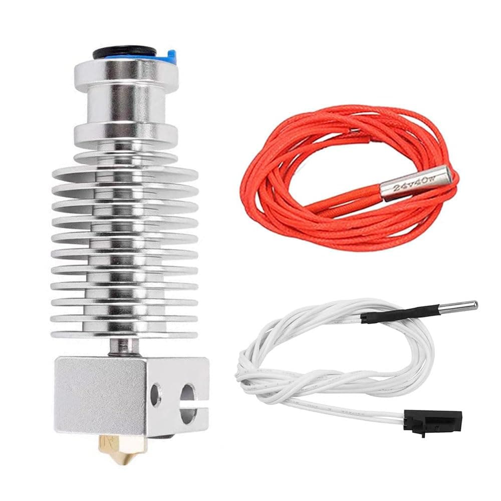 HzdaDeve Hotend for Prusa I3 MK3 Printhead Print Head Heatsink Heat Break Extruder Kit with Additional for Prusa I3 MK3/Prusa I3 MK3S+ 3D Printer Hotend Replacement