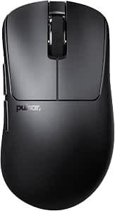 Pulsar Gaming Gears Xlite Crazylight Wireless Gaming Mouse, Ultra Lightweight 1.45 oz (41g), Optical Switch, 32000 DPI, 750 IPS, XS-1 Sensor, 8k Compatible (Jet Black)