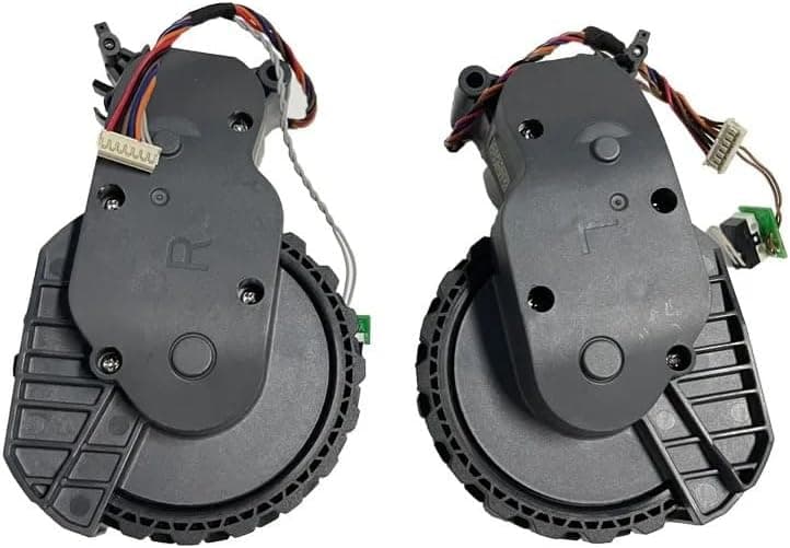 Original Robot Vacuum Cleaner Wheels, Left And Right Wheels【Compatible With Roborock Q5,Q7,Q7 Max,S7,S7 MaxV,S7 MaxV Ultra,S7 Max Ultra,Q Revo,Qrevo MaxV】Walking Wheel Accessories(Left and Right)