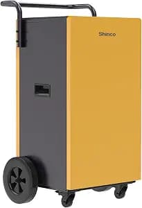 Shinco Commercial Dehumidifiers with Pump, 200 Pints Industrial Dehumidifier for Crawl Spaces, Basements Warehouse and Large Spaces up to 8,000 Sq Ft