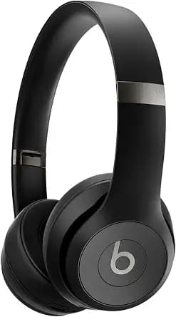 Beats Solo 4 - Wireless On-Ear Bluetooth Headphones, Up to 50-Hour Battery Life, Ultra-Lightweight Comfort, Powerful and Balanced Sound, Apple & Android Compatible - Matte Black