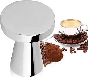 Yosoo 40MM Diameter Espresso Coffee Tamper, Stainless Steel, Silver, Modern Design, Compatible with Dolce Gusto Machine, Reusable
