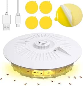 Chip Trap, Odourless, Dome Chip Trap Bed with Glue Discs, Indoor Chip Removal Tool with Adhesive Discs for Bedroom, Living Room, Laundry Room, Kitchen (1)