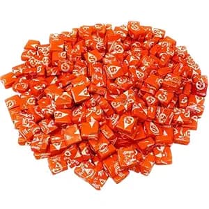 Holiday Special Str burst Orange Chewy Candy - 1.5 lbs - All Orange Str burst Fruit Chews - Single Flavor Soft Candy Assortment Sharing Size Bulk Family Pack - Individually Wrapped, 24 oz.