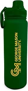 George Mason Water Bottle - Double Walled Stainless Steel 24 oz Keeps Drinks Cold or Hot