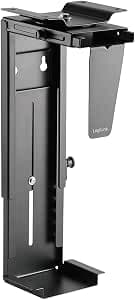 LogiLink EO0005 Adjustable Undertable/Wall PC Holder 360° Rotatable with Variable Size Adjustment for PCs up to 10 kg