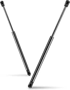 Qty (2) 6333 Hood Strut Lift Support Compatible with 2007-2011 Toyota Camry SE/XLE/CE/LE/Base/Hybrid, Bonnet Shock Strut Replace OE# 53450-06040 53440-06050