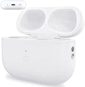 USB-C Wireless Charging Case for Air Pod Pro 1 and Pro 2, Replacement Original Type-C Wireless Charging Case with Bluetooth Sync Button