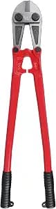 Olympia Tools 24" Bolt Cutter with Drop Forged Alloy Steel and Ergonomic Grip Rubber Handles for for Cutting Fence, Steel Wire, Chain, Screws, Rivet