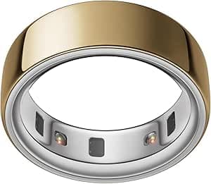 Oura Ring 4 - Gold - Size 8 - Size Before You Buy