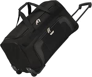 paklite trolley travel bag with wheels medium, ORLANDO: duffle bag with wheels in timeless design, 73 liters, 2.7 kg