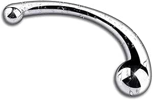 Double Head Dildo Plug Metal Butt Plug G-Spot Stimulator Vagina Dildo Erotic Sex Toy for Men and Women 680 g