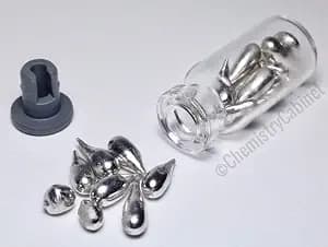Field's Metal, MELTS IN HOT WATER, Fields Alloy Low, Melts at 144F ! Melting Metal, Chemistry Sample, Metallurgy