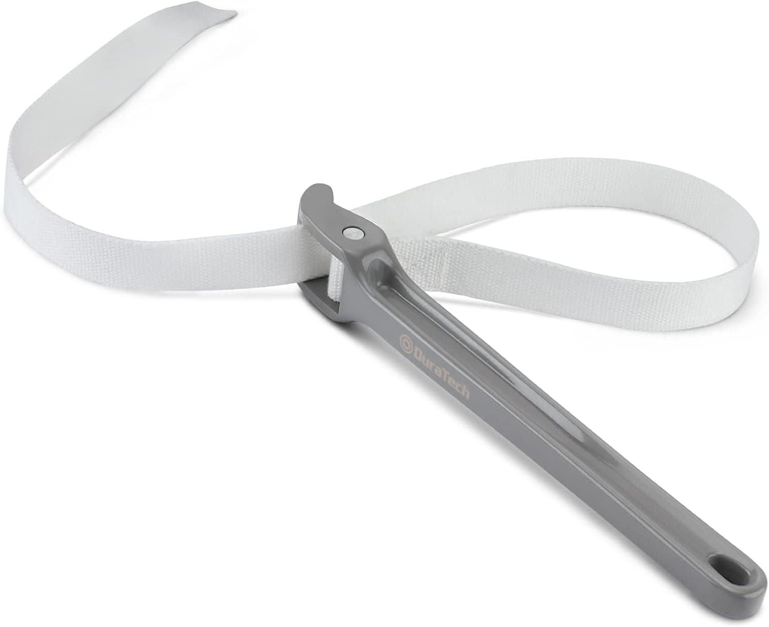 DURATECH Strap Wrench 12" Handle, Adjustable Nylon Strap Pipe Wrenches