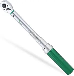 eTORK 3/8” Torque Wrench with Magnetic Lock System - Inch Pound Torque Wrench (20-250 in.-lb.) (3-28 N.m), Professional Mechanic Tool Set & DIY Projects, Mechanic & Automotive Tools, 3/8” Drive