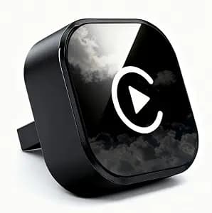 Wireless CarPlay Adapter for iPhone ＆Android Small Size (New Update), Plug and Play, Fast and Stable Connection Wireless Adapter for CarPlay＆Android with USB/USB-C Port