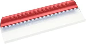 One Pass Classic 12" Waterblade Silicone T-Bar Squeegee Red - Made in USA (Red)