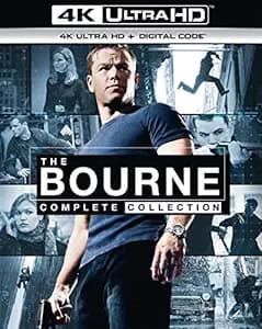 The Bourne Complete Collection - 4K Ultra HD + Digital [4K UHD]