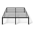 Naomi Home Queen Metal Bed Frame- 14 Inch Metal Platform Beds w/Heavy Duty Steel Slat Mattress Foundation (No Box Spring Needed) – Black