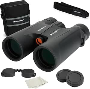 Celestron - Outland X 10x42 Binoculars – Ideal for Birding and Outdoors – 42mm Objective Lenses – 5.5° Field of View – BaK-4 Prisms – Multi-Coated – Waterproof and Fogproof