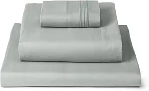 Mellanni Twin XL Sheets Set - 3 PC Iconic Collection Bedding - Hotel Luxury, Extra Soft, Cooling Bed Sheets - Wrinkle, Fade, Stain Resistant (Twin Extra Long, Spa Mint)