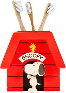 Peanuts Snoopy Toothbrush Holder - Makeup Brushes/Pens Tumbler, (Officially Licensed Product) by Franco Collectibles